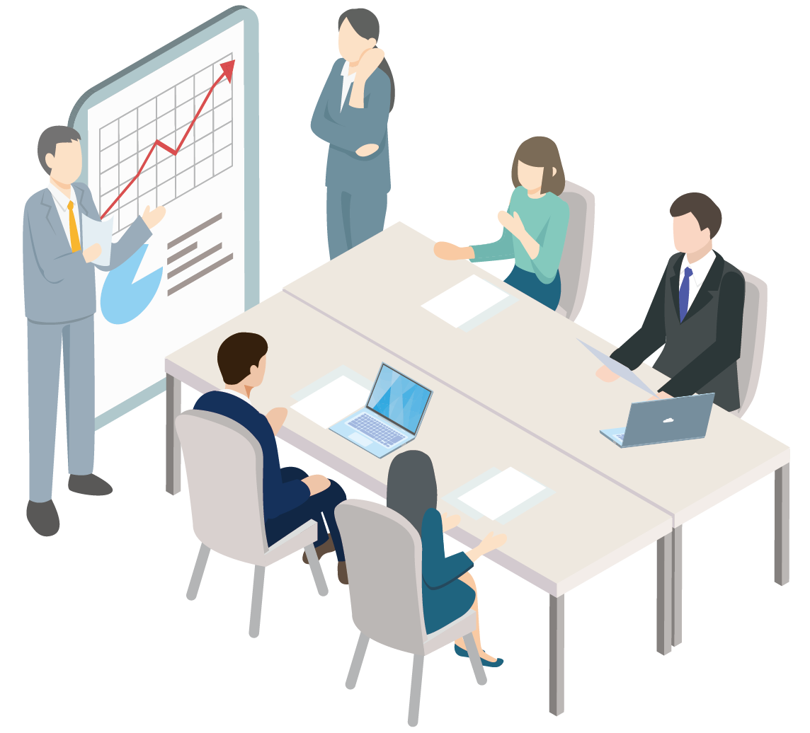 名古屋のホームページなら ガンガル 私達についてイラスト3